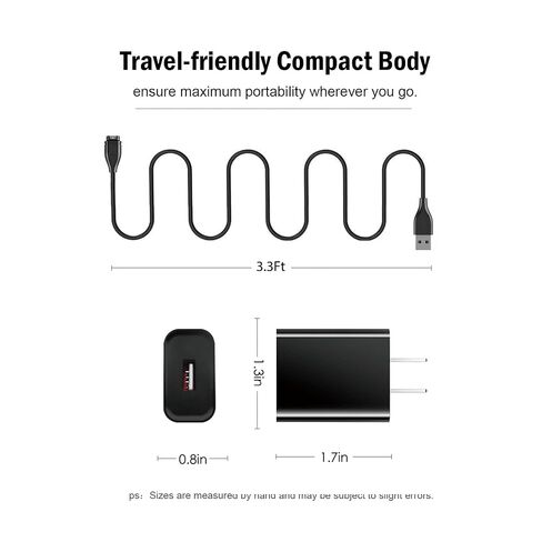 Charger for Garmin Venu/Venu 3/3S/2/2 Plus/2S/Sq 2/Sq Watch Cable in Kuwait