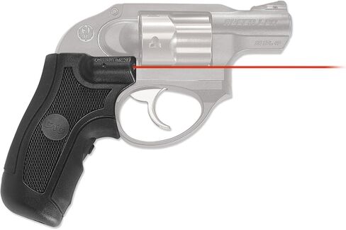 Crimson Trace LG-415 Lasergrips with Heavy Duty Construction and Instinctive Activation for Ruger LCR & LCRX Pistols, Defensive Shooting and Competition in Saudi Arabia