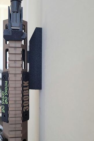 AR Wall Mount for MLOK Systems, Minimalist and Heavy Duty 50lbs+ Design in Kuwait