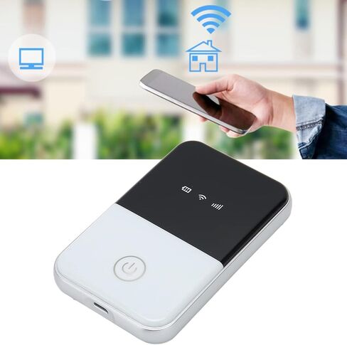 Semme Portable 4G LTE Mobile WiFi Hotspot for 10 Users with SIM Slot Battery Life for Laptops Tablets and Phones in Kuwait