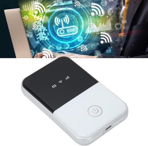 Semme Portable 4G LTE Mobile WiFi Hotspot for 10 Users with SIM Slot Battery Life for Laptops Tablets and Phones in Kuwait