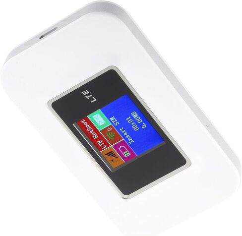 Semme Portable 4G LTE Mobile WiFi Hotspot with Color Display Supports 10 Users SIM Card Slot for Internet Access in Kuwait
