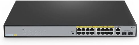 S2500L-18T2F-P, 18 x 1Gb RJ45, 2 x 1Gb SFP, L2 Unmanaged PoE+ Switch, 30W PoE+ Desktop/Rackmount in Kuwait