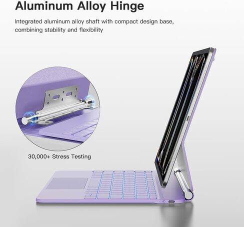 RAYMCRAFT Keyboard Case for iPad Pro 13'' (M5/M4), Magnetic Floating Stand in Kuwait