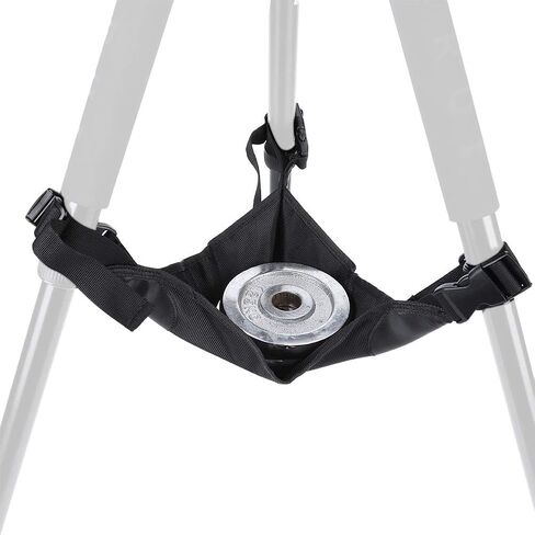 Tripod Stone Bag, Lightweight Portable Nylon Weight Bag, Camera Tripod with Buckles for Better Balancing, Ideal for Windy Environments in Kuwait