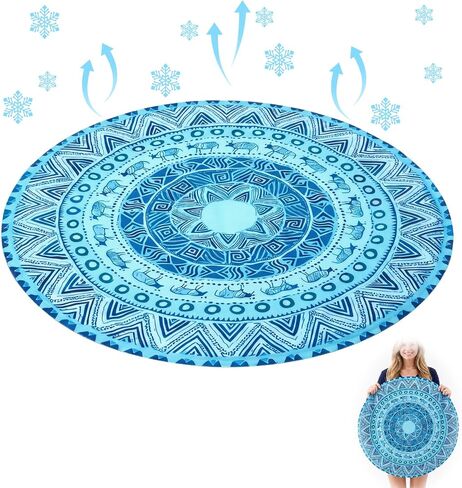 Meanplan 17.7x47.2 Inch Reusable Freezable Ice Mats for Buffet,Shell in Kuwait