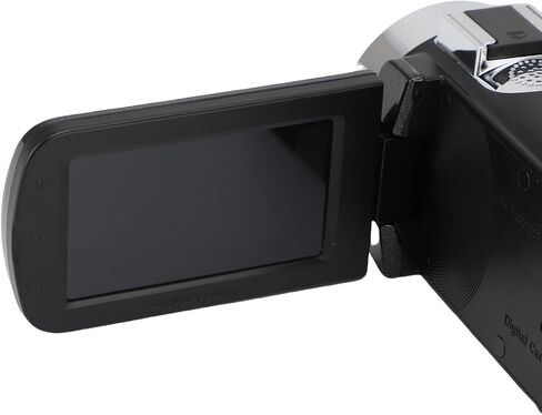 4K Video Camera Camcorder Professional Recording Cam Digital Video Recorder with LED Fill Light for Travelers in Kuwait