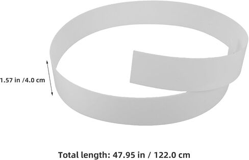 LED Strip Light Diffuser 1.5mm Flexible Acrylic Lens Cover 1220x40mm in Kuwait