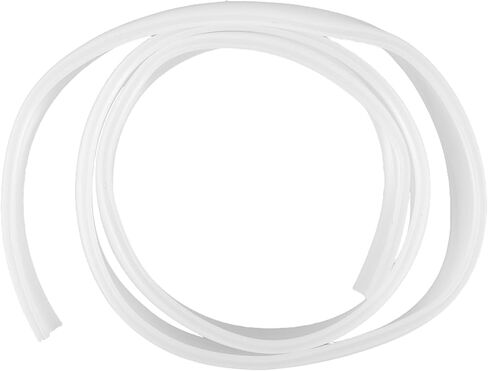 White Pvc Curved LED Light Channel Cover 1m Soft Diffuser in Kuwait