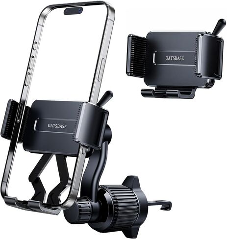 360 Rotatable Car Vent Phone Mount [No Blocking Air Vent] Universal Clip Vehicle Cell Phone Holder Stand Hands Free, Fit for iPhone 17 Pro Max 16 Plus 15 14 13 12 Samsung Google All Phones in Kuwait