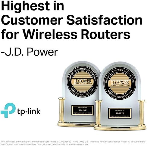 TP-Link AC4000 Smart WiFi Router - Tri Band Router , MU-MIMO, VPN Server, Antivirus/Parental Control, 1.8GHz CPU, Gigabit, Beamforming, (Archer A20),Black (Renewed) in Kuwait