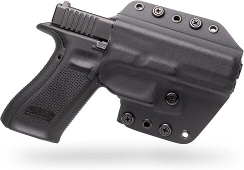 IWB OWB Kydex Holster for Heckler & Koch HK USP 9mm 40 | Right Hand | Optic Ready RMR Cut | Adjustable Retention | Sweat Guard | Open Muzzle | Made in USA in Kuwait