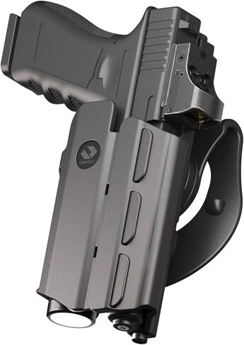 Orpaz T40 M&P 2.0 Light-Bearing Holster, Level 2 & 3 Security OWB Tactical Holster Compatible with Smith & Wesson M&P 2.0, Fits Most Pistol Lights, Optics-Ready, Adjustable in Kuwait