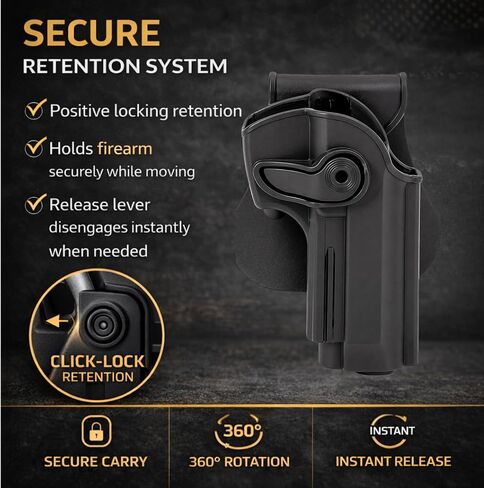 IMI Defense Level 2 Polymer Holster for Beretta 92FS, Right Hand in Kuwait