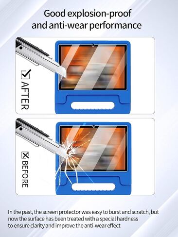 Screen Protector for ApoloSignage K103A Android 15 10-inch Tablet, Anti-Scratch 9H Hardness Touch Sensitive 2.5D Rounded Edges Bubble Free Easy to Install,2 Pack. in Kuwait