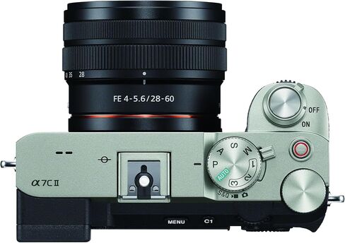 Sony Alpha 7C II Full-Frame Camera with 28-60mm Lens (Silver) Bundle with Pixel Advanced Accessories | Sony a7C II Lens Kit in Kuwait
