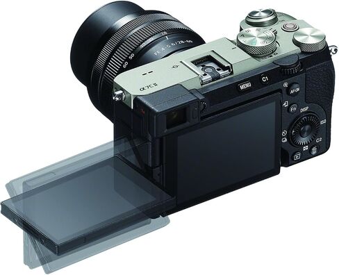 Sony Alpha 7C II Full-Frame Camera with 28-60mm Lens (Silver) Bundle with Pixel Advanced Accessories | Sony a7C II Lens Kit in Kuwait