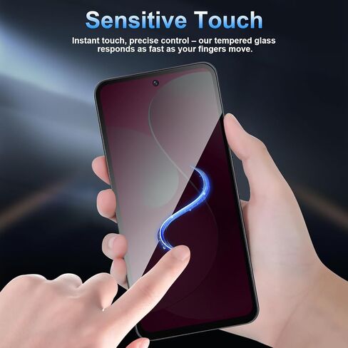 Lolyoo 2 Pack Privacy Screen Protector for T-mobile Revvl 8 Pro in Kuwait