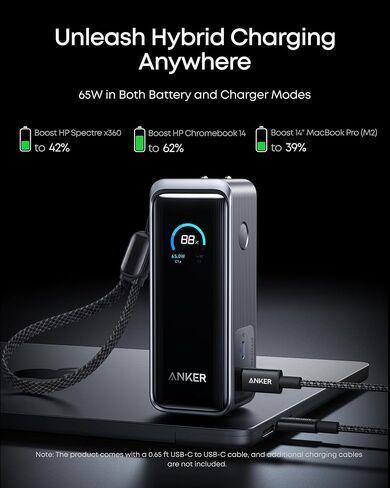 Anker Laptop Power Bank 25,000mAh & Prime Power Bank 9,600mAh (Bundle) in Kuwait