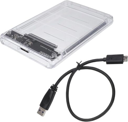 Plastic Case Hard Drive Enclosure Usb3.0 Inch in Kuwait