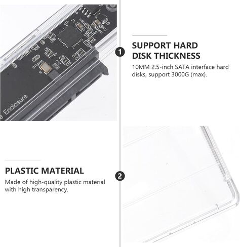Usb3.0 2.5 Inch Hard Drive Enclosure for SSD Backup in Kuwait