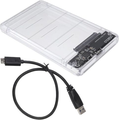 USB 3.0 Hard Drive Enclosure for 2.5 Inch SSD 10mm Plastic in Kuwait