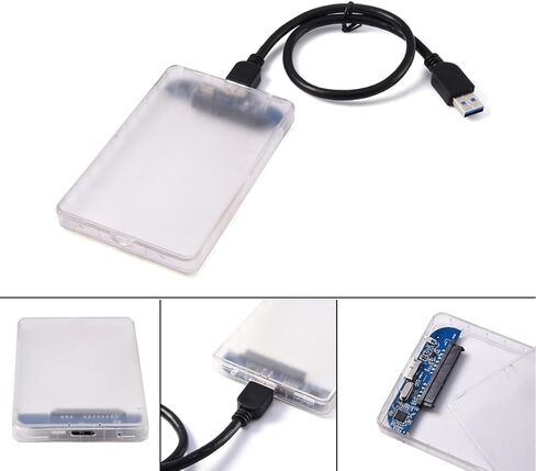 Hard Drive Enclosure Micro B to Sata USB 3.0 for 2.5 Inch SSD in Kuwait