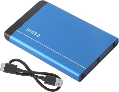 2.5in SSD Enclosure, USB3.0, 8TB, Aluminum Alloy (Blue) in Kuwait