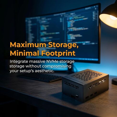 Metal Case for Pi 5 Nvme SSD Enclosure for M2 Drive in Kuwait