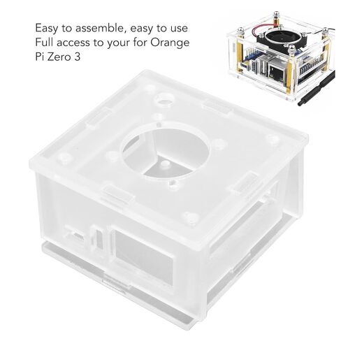 Acrylic Case for Single Board Computer, Transparent Enclosure in Kuwait
