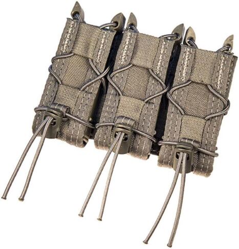 High Speed Gear - Triple Pistol Taco MOLLE Mag Pouch, Police Gear & Military Gear, Tactical Magazine Pouch for Professionals in Kuwait