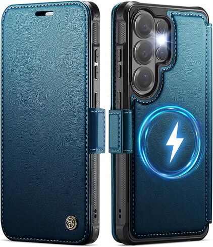 Magnetic Case for Samsung Galaxy S26 Ultra Wallet Case, Purple in Kuwait
