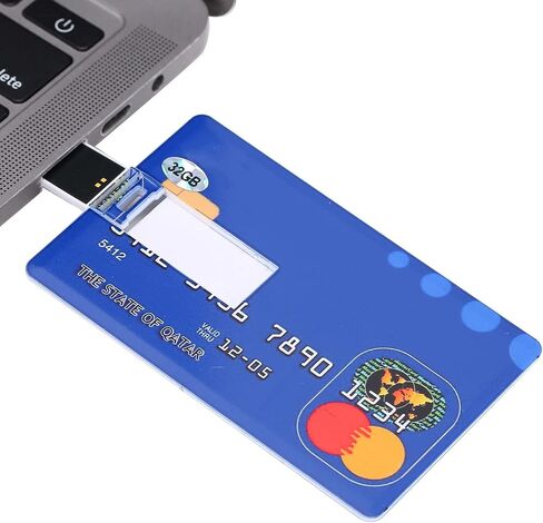 Card Shaped U Disk,USB Flash Drive,Credit Card USB Flash Drive,Ideal for Making Sure You Can Take Your Data with You Wherever You in Kuwait