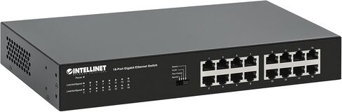 Intellinet 24 Port Gigabit Ethernet Switch, Unmanaged, Rackmount & Desktop in Kuwait