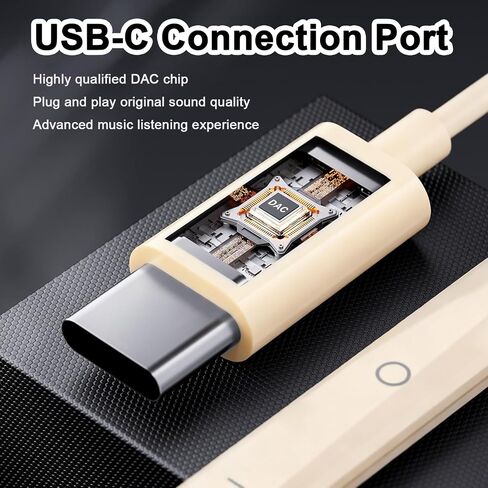 2 Packs USB C Headphones for iPhone 16/15 Phone Earbuds with Microphone & Volume Control HiFi Stereo Type C Earphones for Galaxy S23/S22/S21/S20/Ultra Note 10/20, for Pixel 7/6/6a/5/4,for OnePlus 9 8 in Kuwait