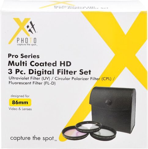 Xit XT86FLK86 3-Piece Camera Lens Filter Sets in Kuwait