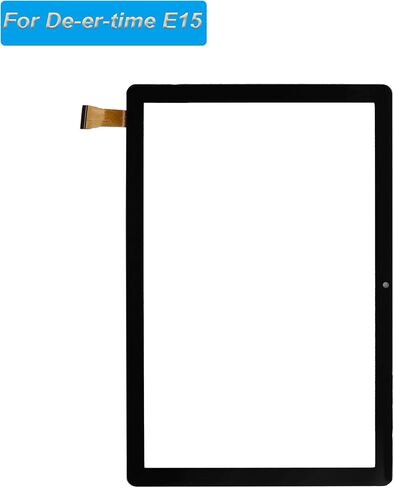Front Glass Touch Panel Digitizer (Without LCD Display) Compatible with Deertime E15 Tablet TP Touch 10.1 inch with Tools in Kuwait