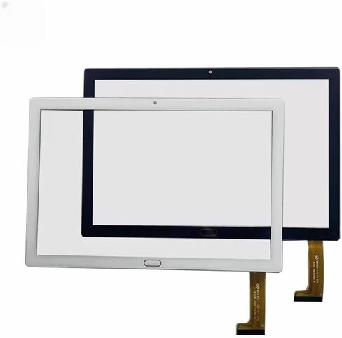 for Feonal K118 10.1inch Black K118 2023 Tablet Capacitive Touch Screen Digitizer Sensor External Glass Panel (White) in Kuwait