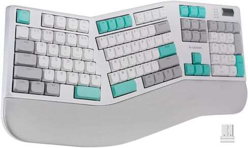Ergonomic Mechanical Keyboard with Wrist Rest, RGB Backlight in Kuwait