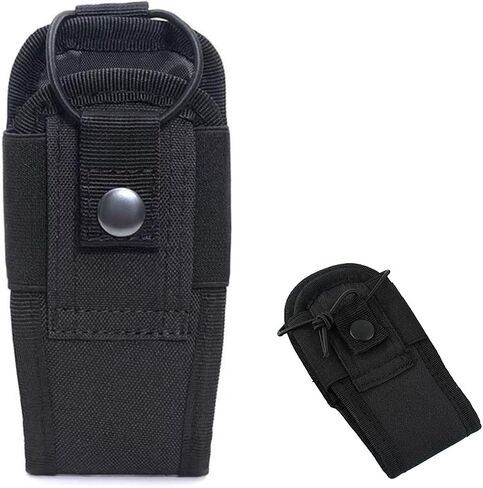 Walkie Talkie Holster with Belt Clip Tactical Molle Two-Way Radio Holder Belt Pouch Bag Tactical Vest Mount Case for Police Officer Security Personnel Hunting Camping Walkie Talkies 2-Way Radio in Kuwait