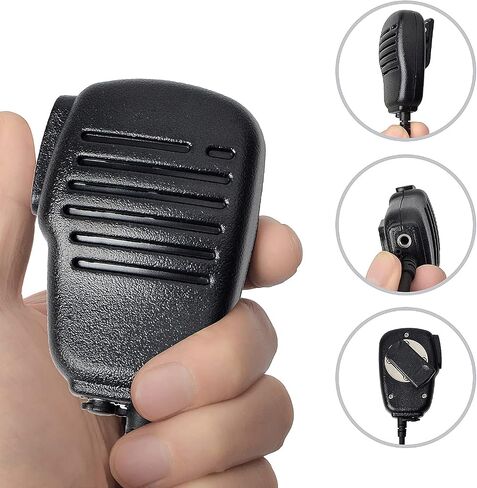 UAYESOK Speaker Mic for Motorola evx-s24, Standard Horizon Yaesu Vertex in Kuwait