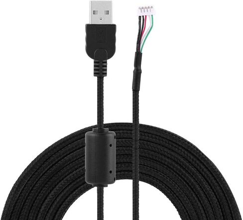 2meters USB Mouse Line Wire Cable, Replacement Repair Accessory, USB Mouse Cable Replacement for G500s Game Mouse in Kuwait