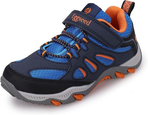 Boys Hiking Shoes Kids Sneakers Outdoor Waterproof Athletic Running Slip Resistant Comfortable (Little/Big Kids) in Kuwait