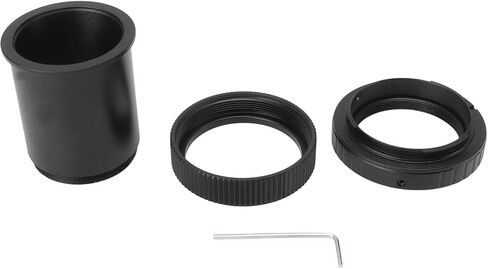 Telescope Camera Adapter M42 X 0.75mm to T2 Adapter Ring DSLR A Mount Easy Installation Photo Observation Aluminum Alloy in Kuwait