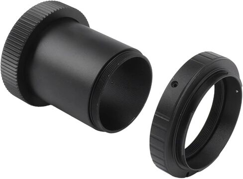 Telescope Camera Adapter M42 X 0.75mm to T2 Adapter Ring DSLR A Mount Easy Installation Photo Observation Aluminum Alloy in Kuwait
