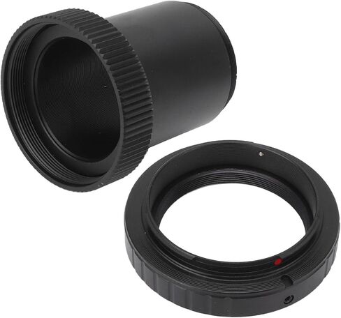 Telescope Camera Adapter M42 X 0.75mm to T2 Adapter Ring DSLR A Mount Easy Installation Photo Observation Aluminum Alloy in Kuwait