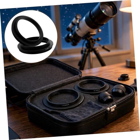 2pcs M48x0.75mm Male to M42x0.75mm Male Adapter Ring Aluminum in Kuwait