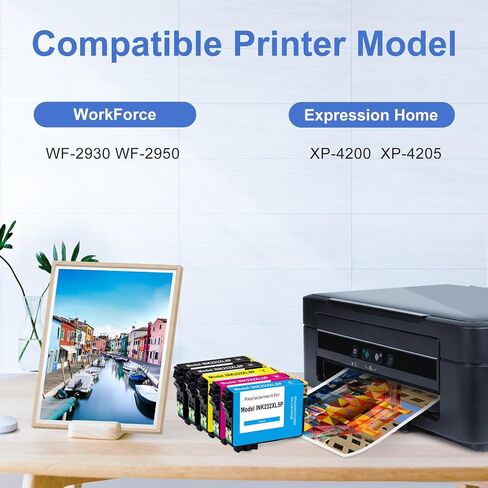 MC SUPRINT Remanufactured Ink Cartridge Replaced for Epson 232XL 5 Pack in Kuwait