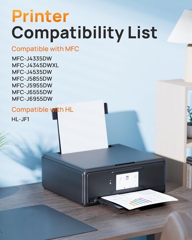 E-Z Ink LC406XL Ink Cartridges for Brother Printer MFC-J5855DW MFC-J4335DW in Kuwait