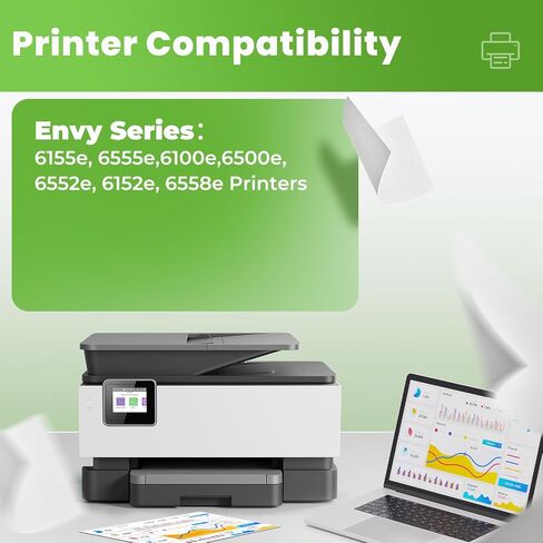 68XL 68e 68 Ink Cartridges Combo Pack for Envy 6155e 6555e Ink Cartridge in Kuwait